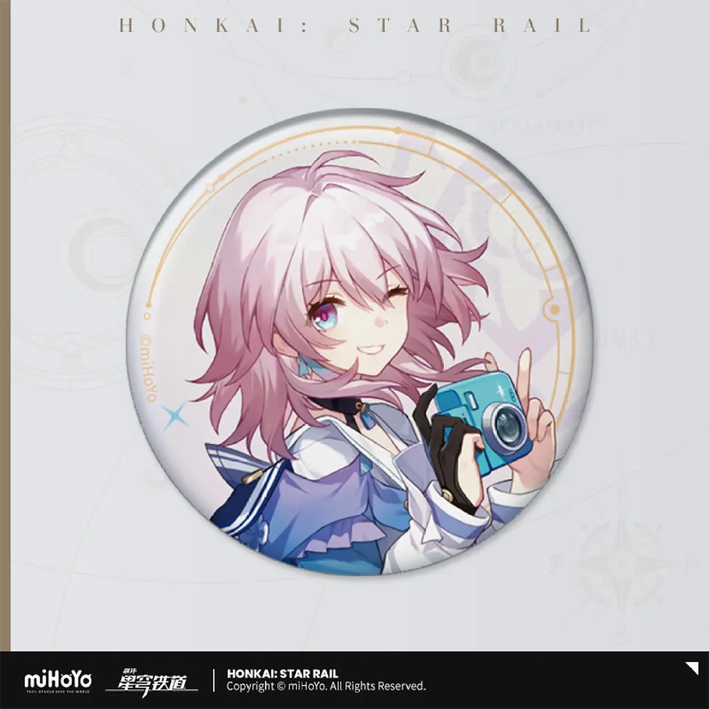 Honkai: Star Rail All-Stars Invite Badge-March 7th-miHoYo-Ace Cards &amp; Collectibles