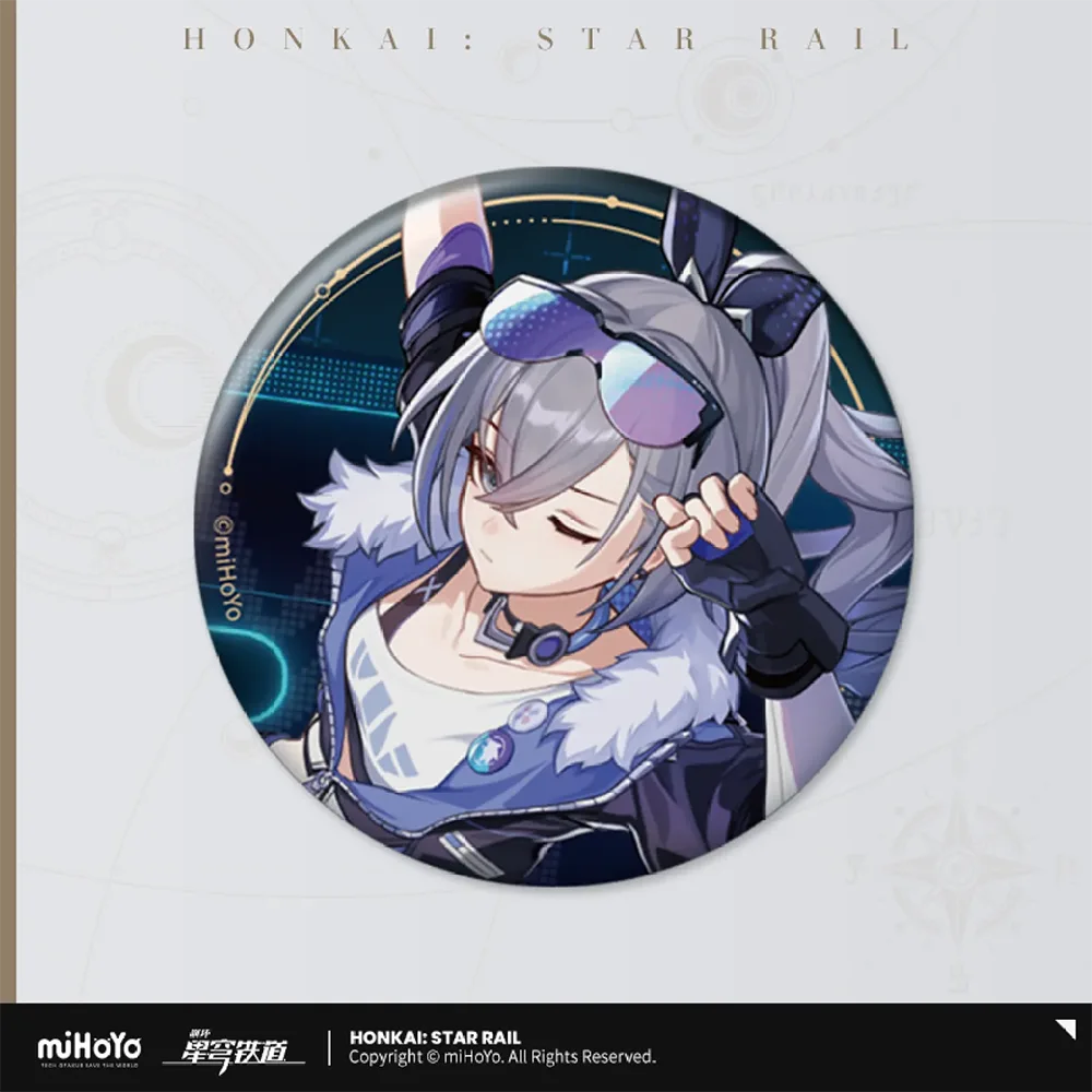 Honkai: Star Rail All-Stars Invite Badge-Silver Wolf-miHoYo-Ace Cards &amp; Collectibles