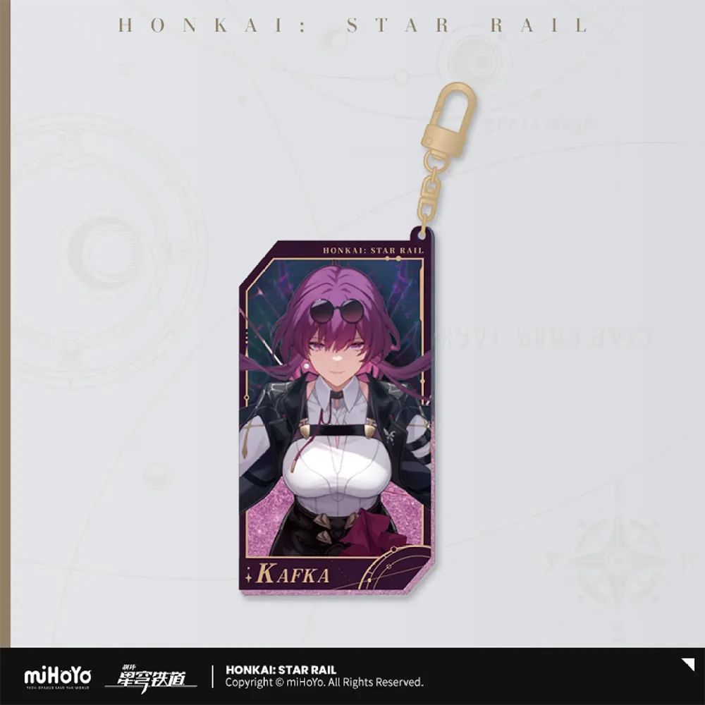 Honkai: Star Rail All-Stars Invite Quicksand Keychain-Kafka-miHoYo-Ace Cards &amp; Collectibles