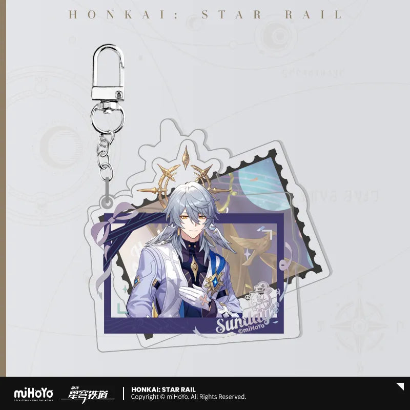 Honkai: Star Rail Autumn Celebration Series "Acrylic Keychain"-Sunday-miHoYo-Ace Cards & Collectibles