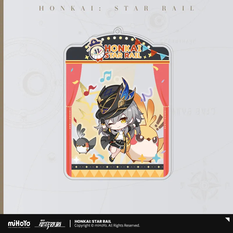 Honkai: Star Rail Autumn Celebration Series "Acrylic Rocking Hangable Ornament"-Trailblazer M-miHoYo-Ace Cards & Collectibles