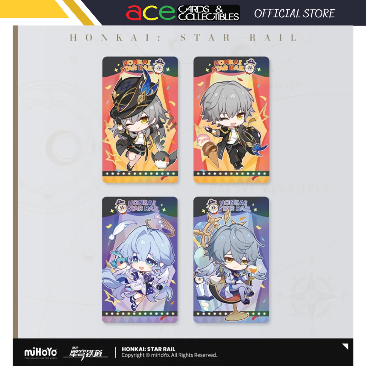 Honkai: Star Rail Autumn Celebration Series "Chibi Collectible Card Set"-miHoYo-Ace Cards & Collectibles