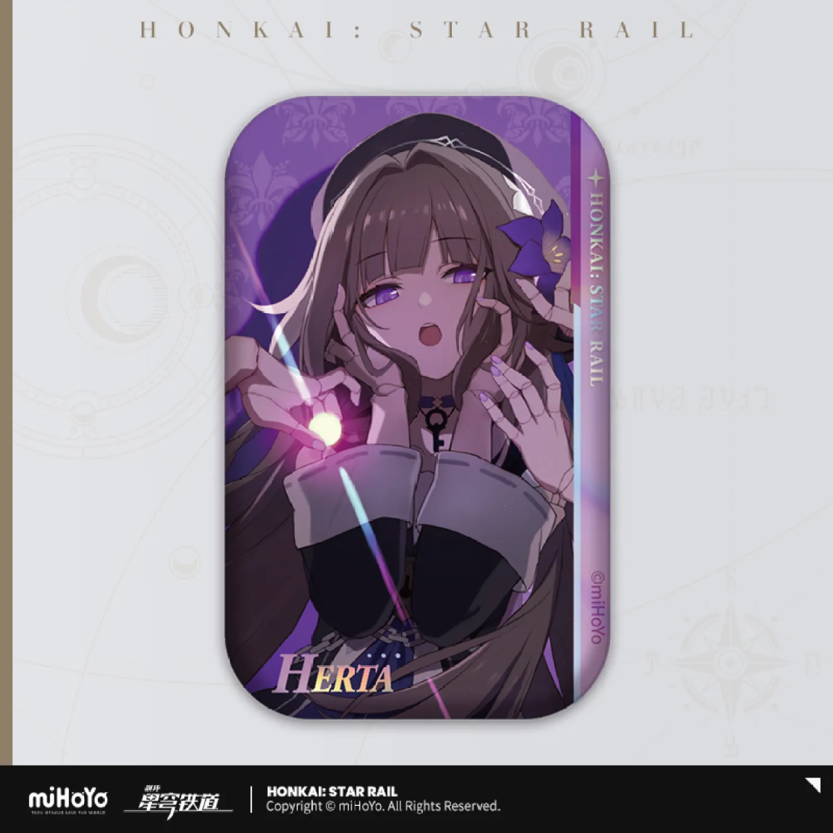 Honkai: Star Rail Badge "Departure Countdown"-Kafka-miHoYo-Ace Cards & Collectibles
