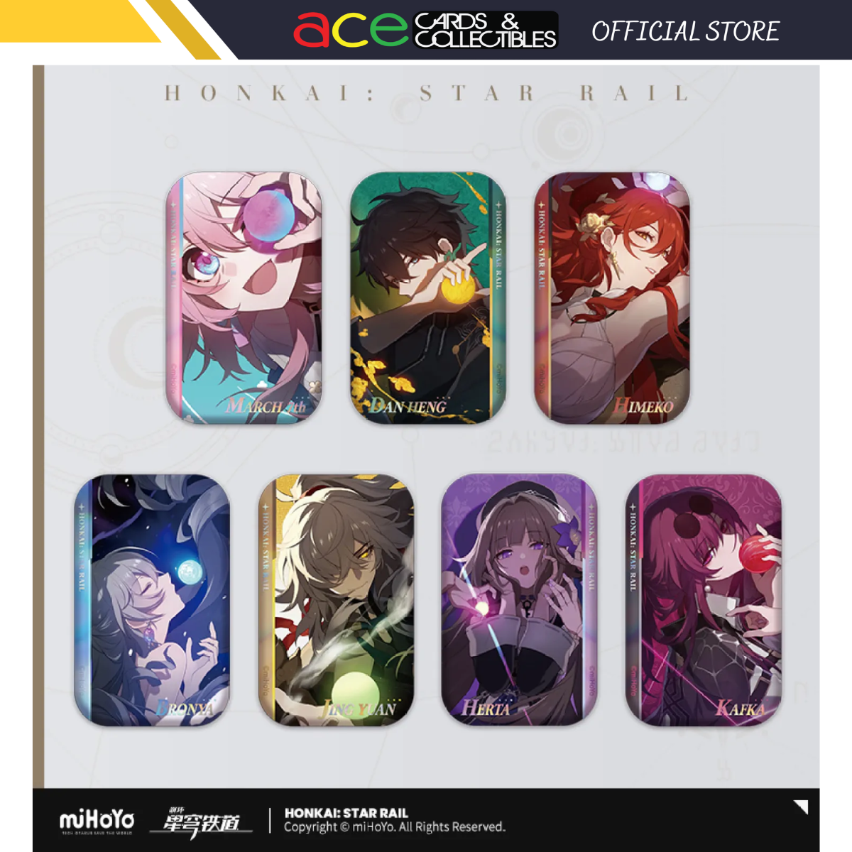 Honkai: Star Rail Badge "Departure Countdown"-Kafka-miHoYo-Ace Cards & Collectibles