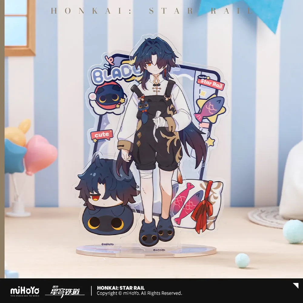 Honkai: Star Rail Boys Dorm Series Acrylic Stand-Blade-miHoYo-Ace Cards & Collectibles