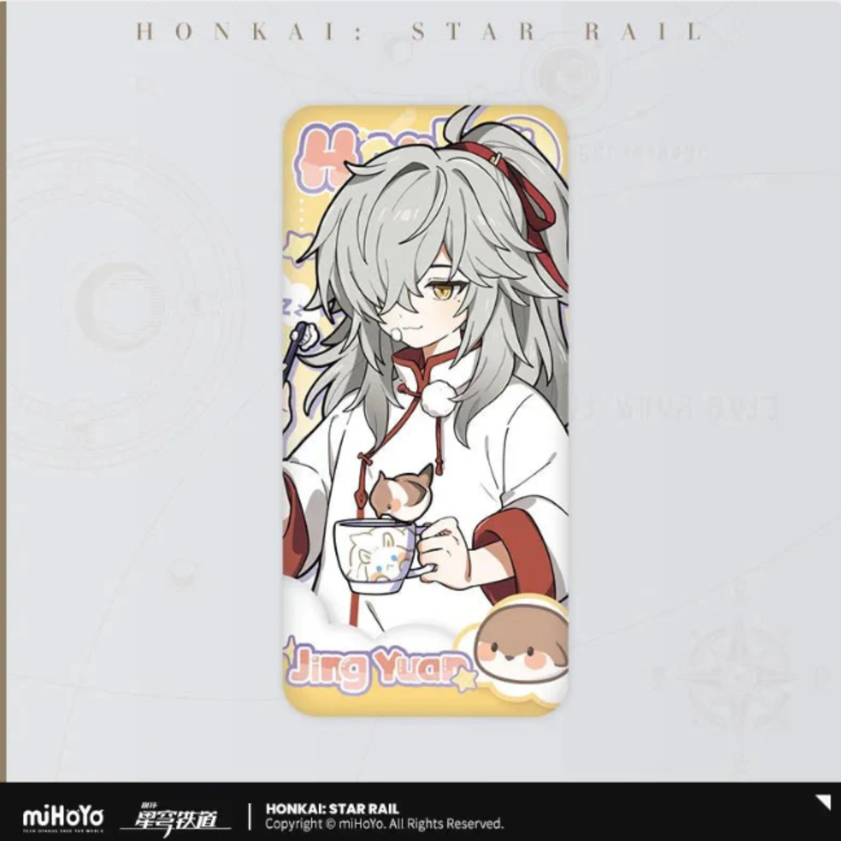 Honkai: Star Rail Boys Dorm Series Badge-Jingyuan-miHoYo-Ace Cards & Collectibles