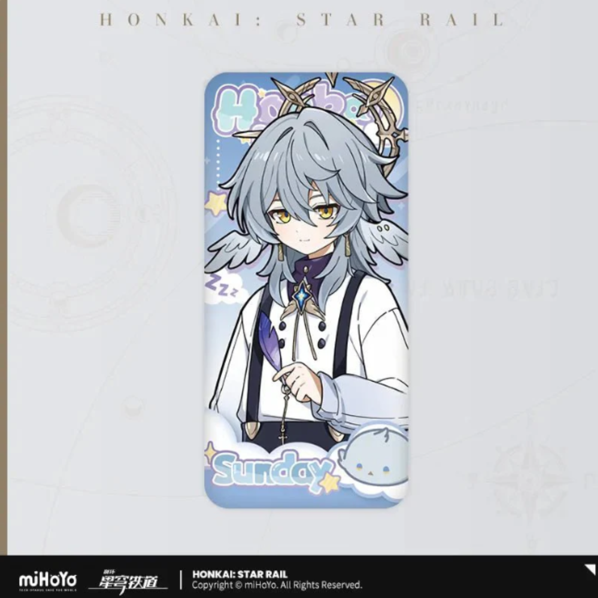 Honkai: Star Rail Boys Dorm Series Badge-Sunday-miHoYo-Ace Cards & Collectibles