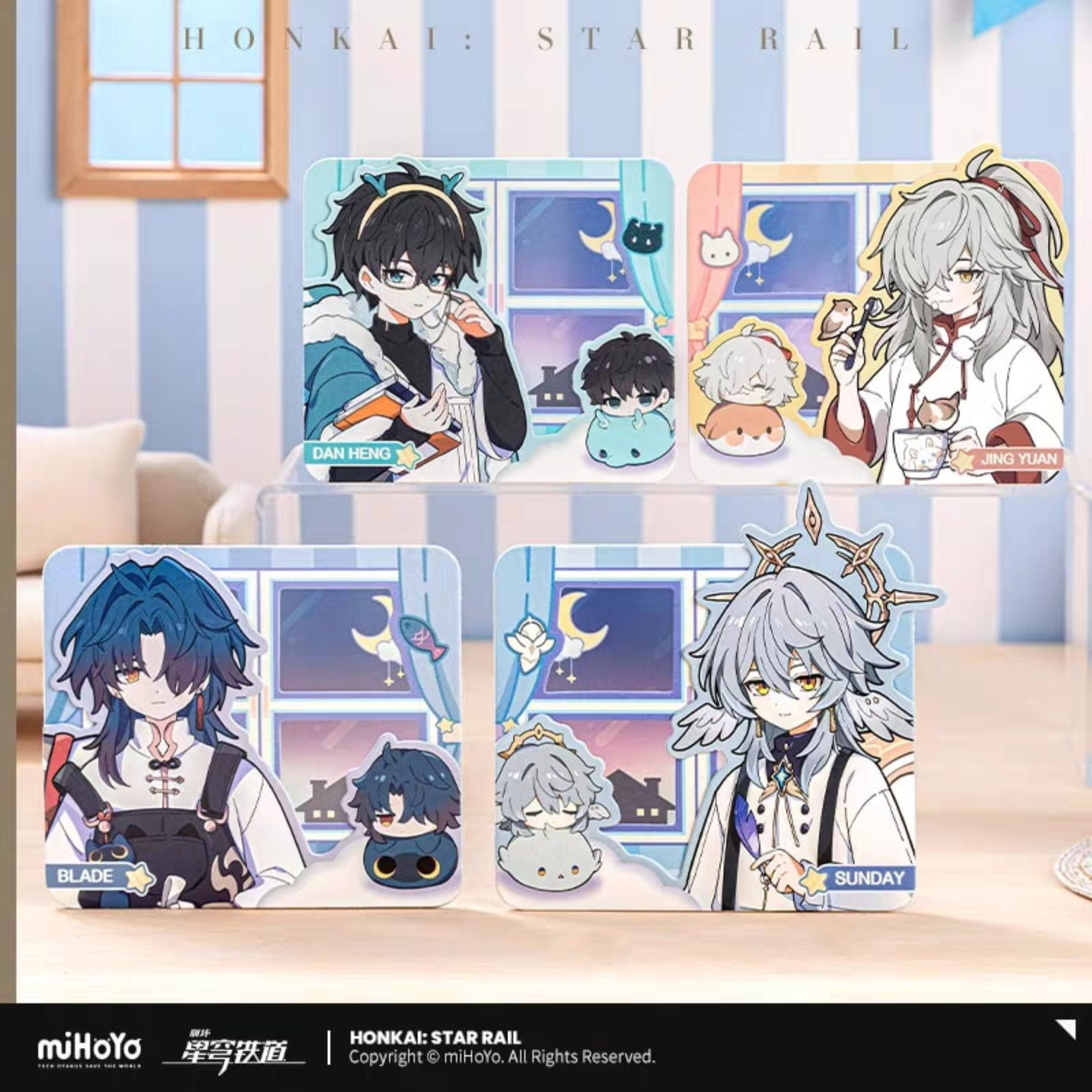 Honkai: Star Rail Boys Dorm Series Collectible Cards-Jingyuan-miHoYo-Ace Cards & Collectibles
