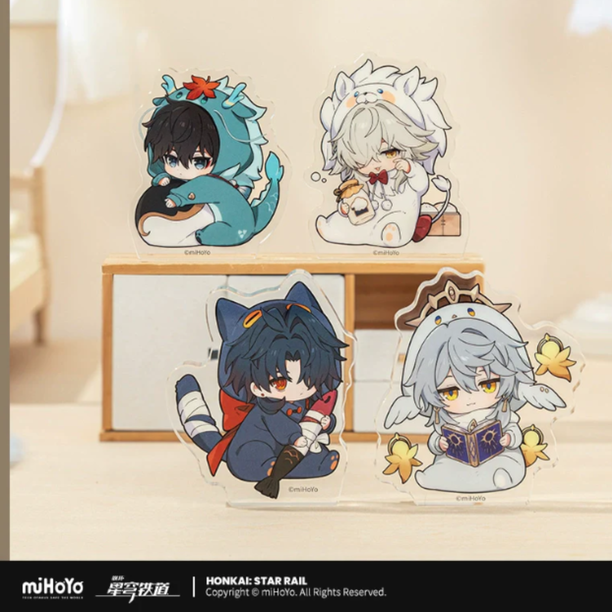 Honkai: Star Rail Boys Dorm Series Mini Acrylic Stand-Jingyuan-miHoYo-Ace Cards & Collectibles