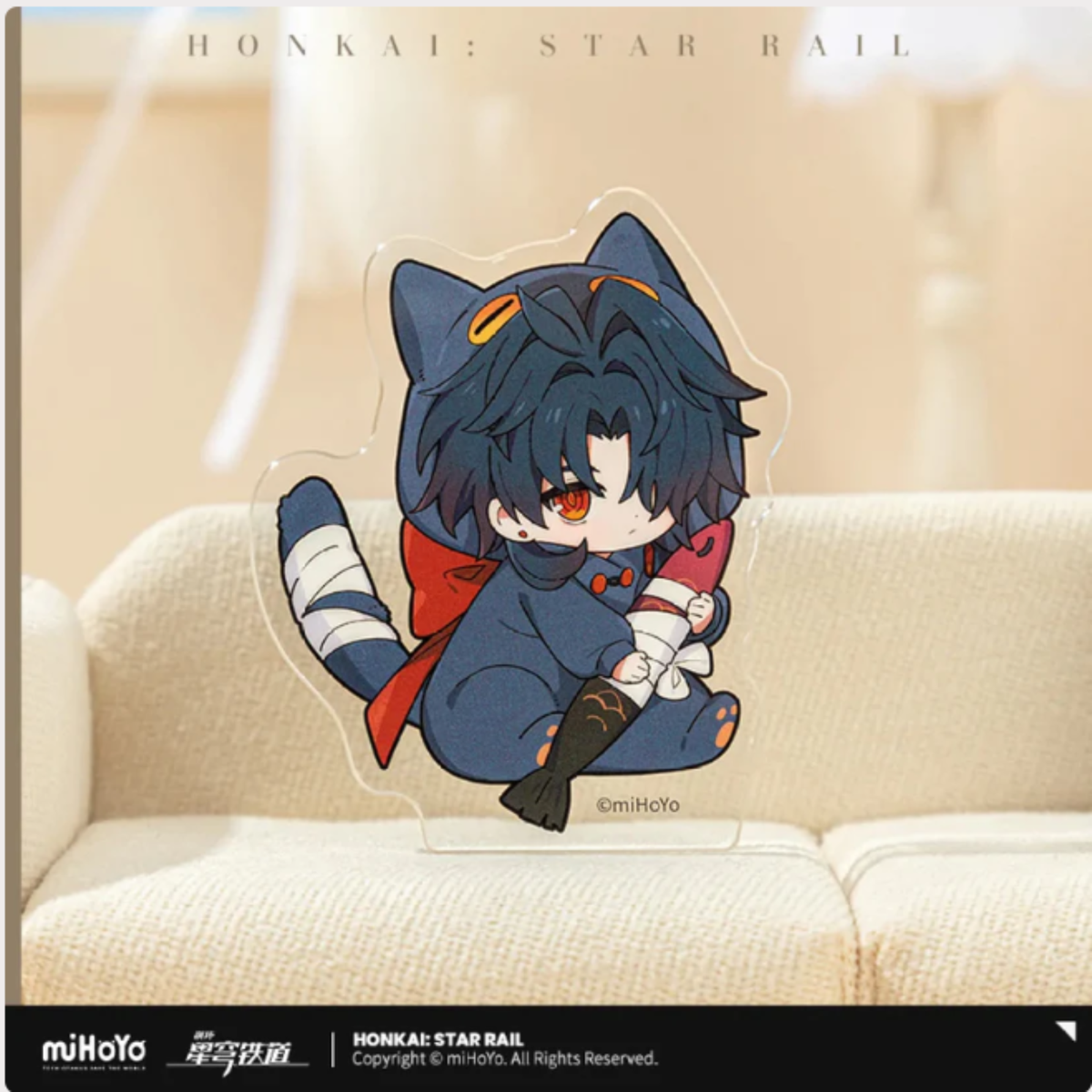 Honkai: Star Rail Boys Dorm Series Mini Acrylic Stand-Jingyuan-miHoYo-Ace Cards & Collectibles