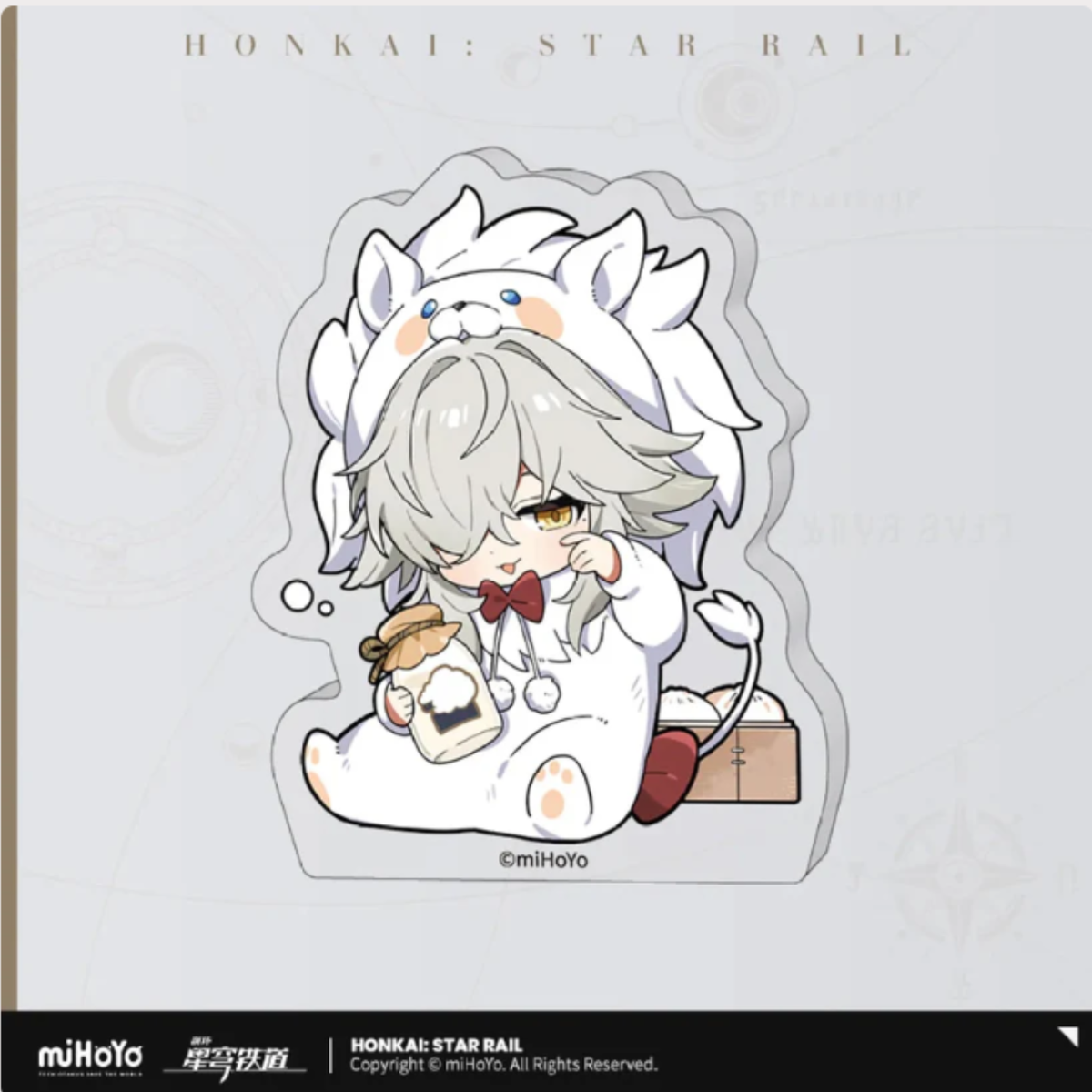 Honkai: Star Rail Boys Dorm Series Mini Acrylic Stand-Jingyuan-miHoYo-Ace Cards & Collectibles