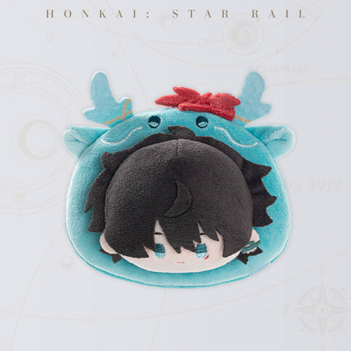 Honkai: Star Rail Boys Dormitory Series Q Version Plush Badge-Dan Heng-miHoYo-Ace Cards & Collectibles