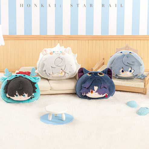 Honkai: Star Rail Boys Dormitory Series Q Version Plush Badge-Dan Heng-miHoYo-Ace Cards & Collectibles