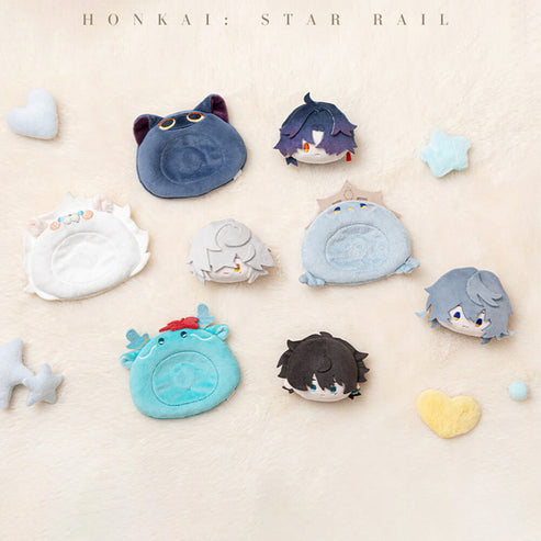 Honkai: Star Rail Boys Dormitory Series Q Version Plush Badge-Dan Heng-miHoYo-Ace Cards & Collectibles