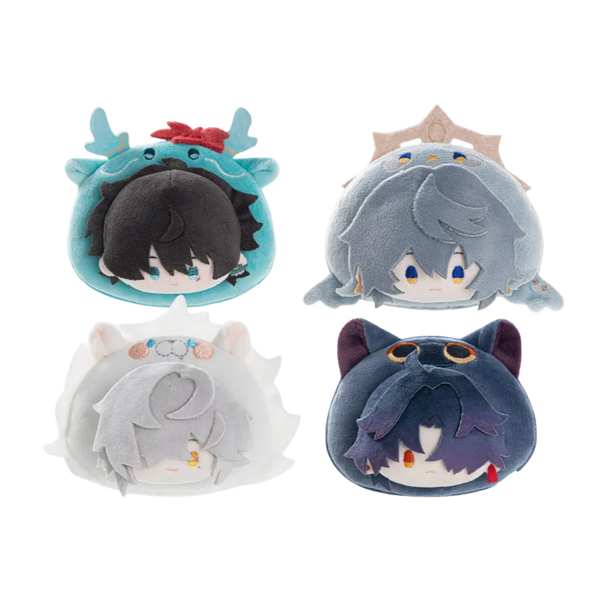 Honkai: Star Rail Boys Dormitory Series Q Version Plush Badge-Dan Heng-miHoYo-Ace Cards & Collectibles