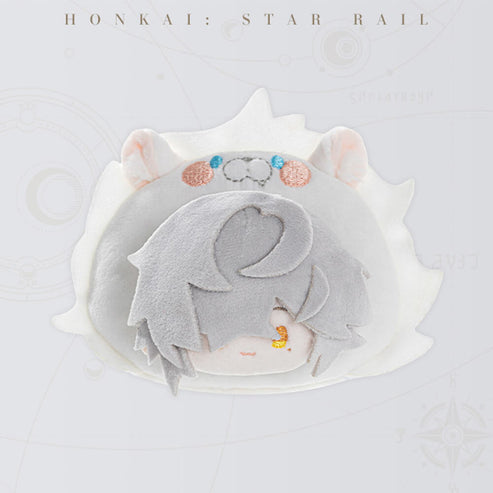 Honkai: Star Rail Boys Dormitory Series Q Version Plush Badge-Jing Yuan-miHoYo-Ace Cards & Collectibles