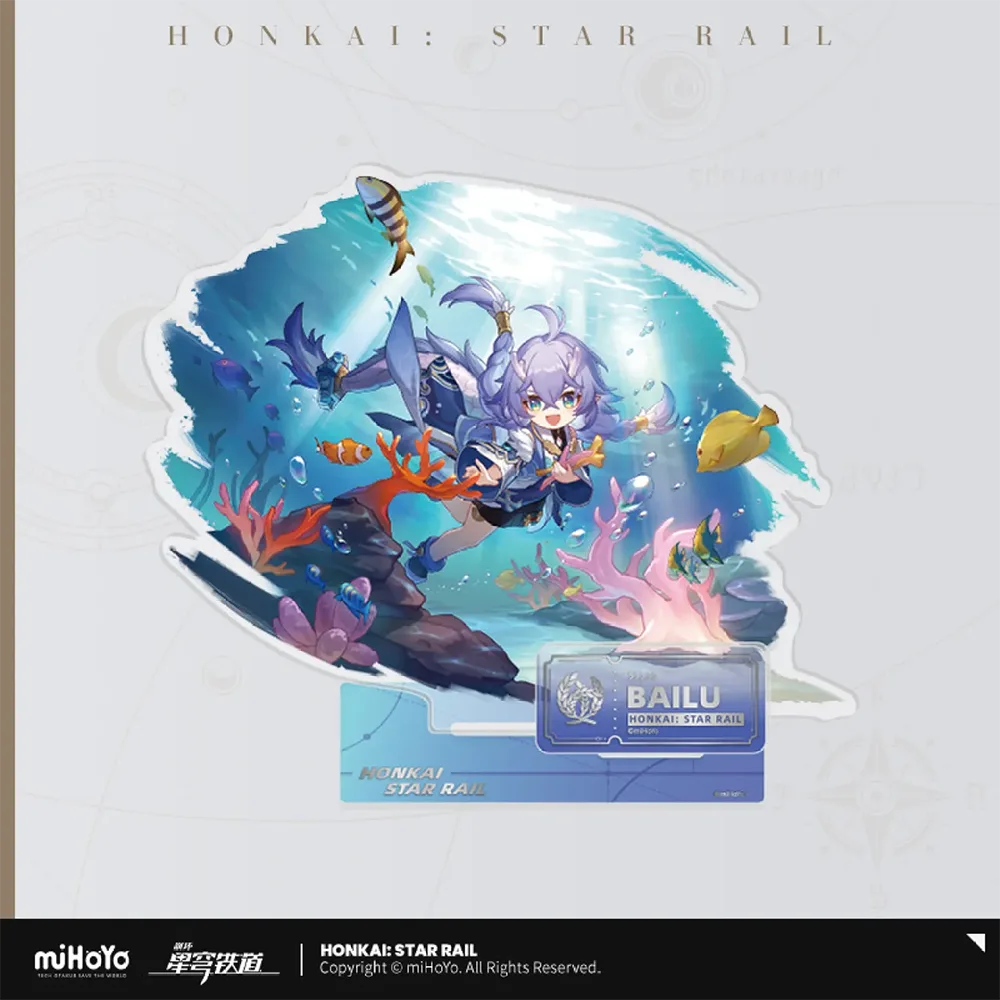 Honkai: Star Rail Character Acrylic Stand &quot;The Abundance&quot;-Bailu-miHoYo-Ace Cards &amp; Collectibles