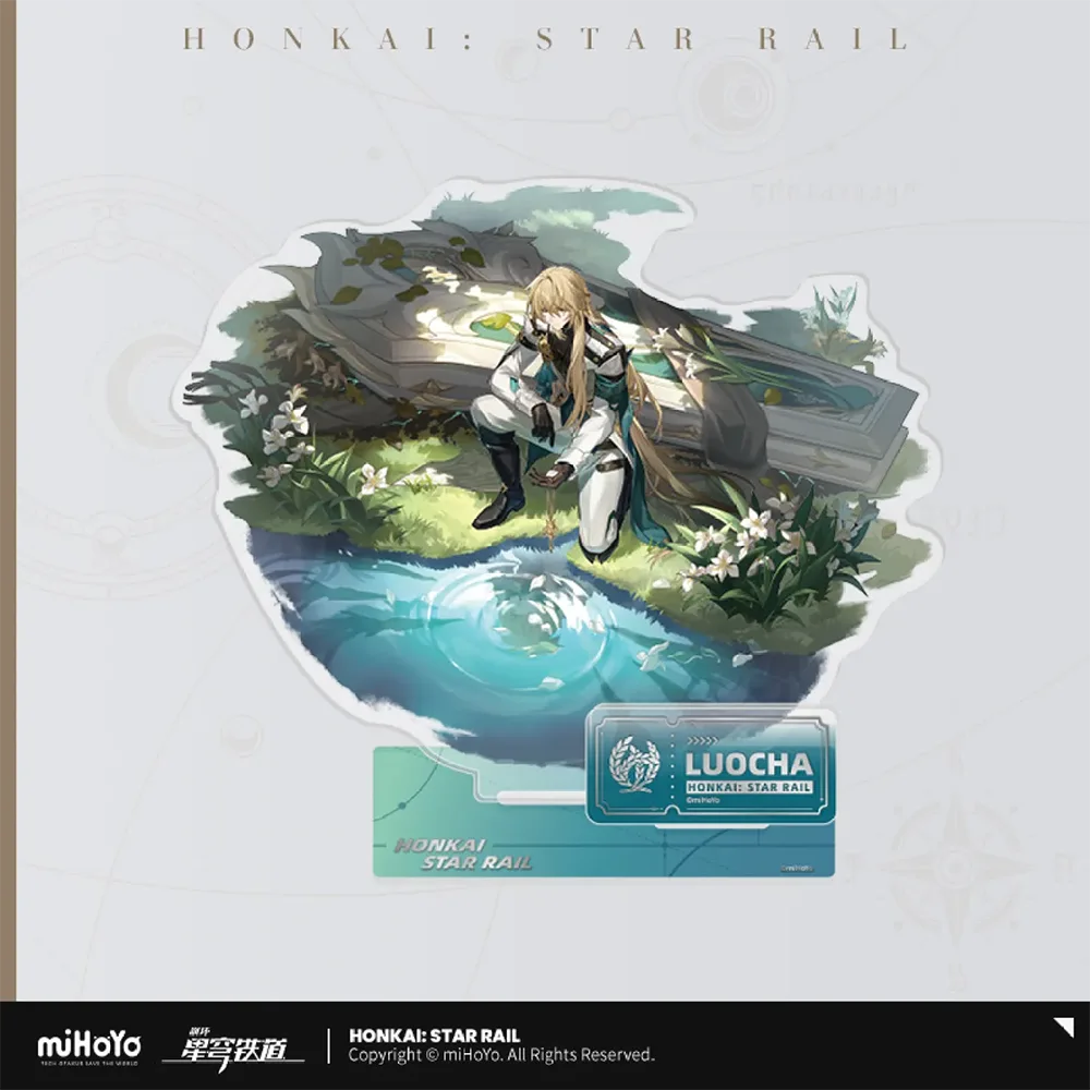 Honkai: Star Rail Character Acrylic Stand &quot;The Abundance&quot;-Luocha-miHoYo-Ace Cards &amp; Collectibles
