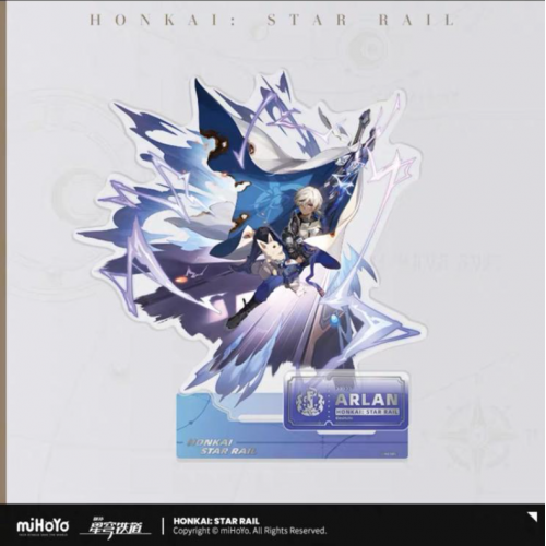 Honkai: Star Rail Character Acrylic Stand &quot;The Destruction Path&quot;-Arlan-miHoYo-Ace Cards &amp; Collectibles