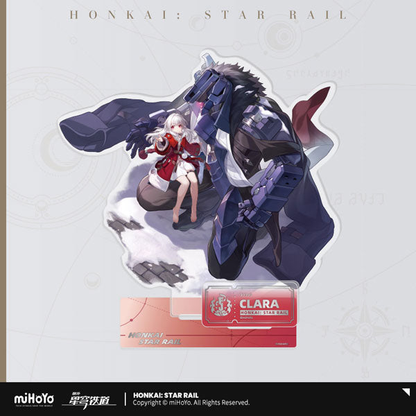Honkai: Star Rail Character Acrylic Stand &quot;The Destruction Path&quot;-Clara-miHoYo-Ace Cards &amp; Collectibles