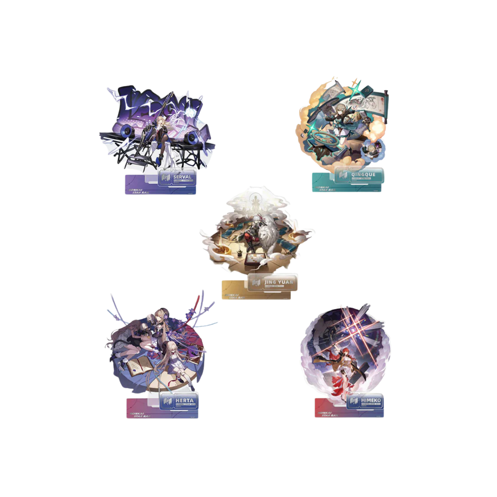 Honkai: Star Rail Character Acrylic Stand "The Erudition"-Argenti-miHoYo-Ace Cards & Collectibles