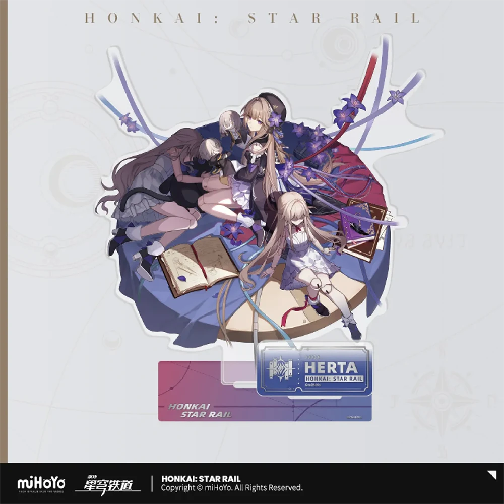 Honkai: Star Rail Character Acrylic Stand &quot;The Erudition&quot;-Herta-miHoYo-Ace Cards &amp; Collectibles