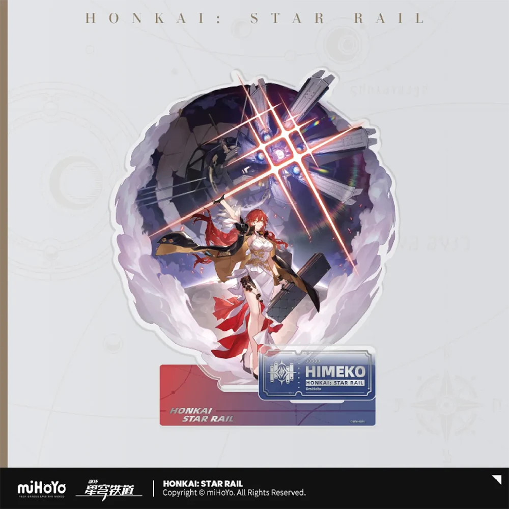 Honkai: Star Rail Character Acrylic Stand &quot;The Erudition&quot;-Himeko-miHoYo-Ace Cards &amp; Collectibles