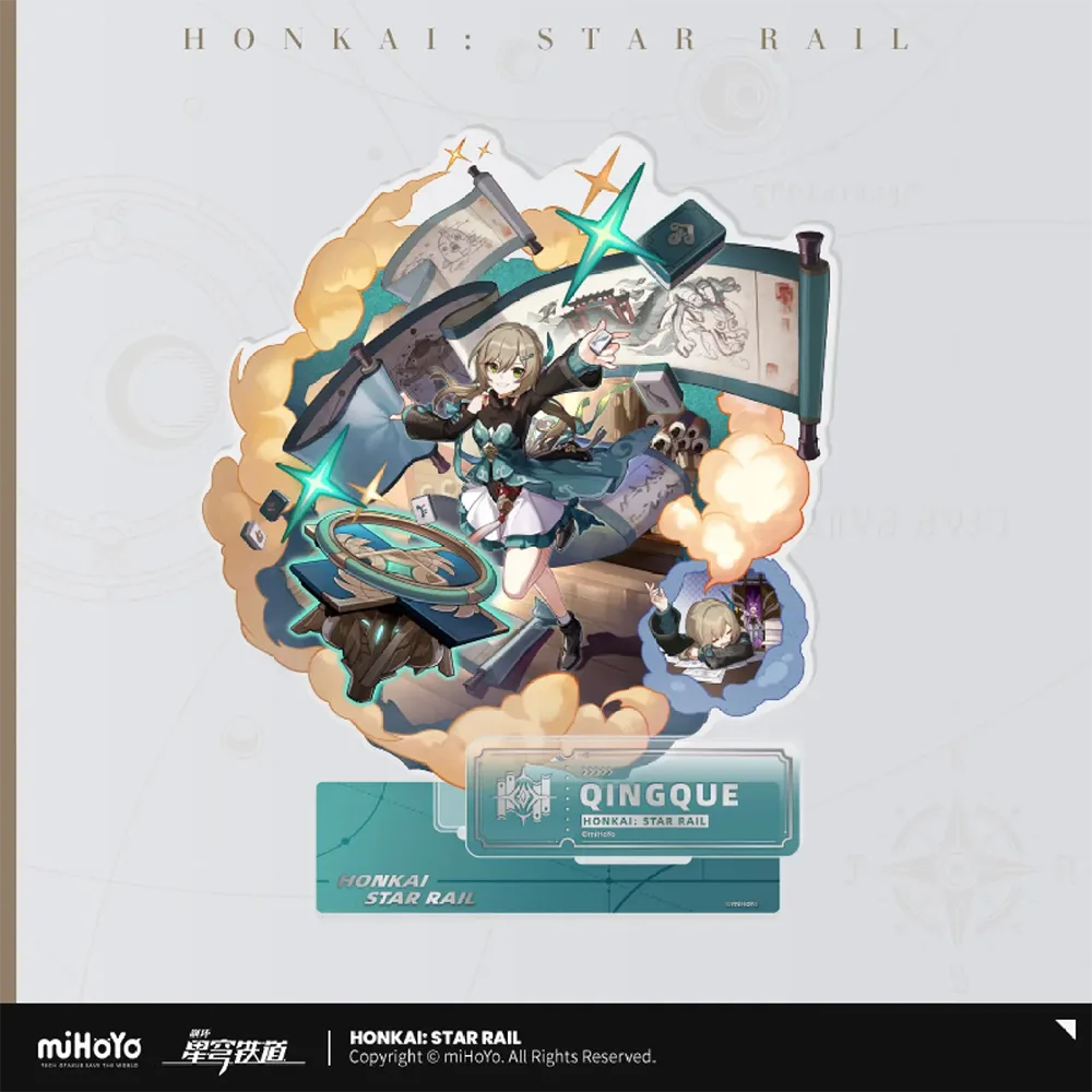 Honkai: Star Rail Character Acrylic Stand "The Erudition"-Qingque-miHoYo-Ace Cards & Collectibles