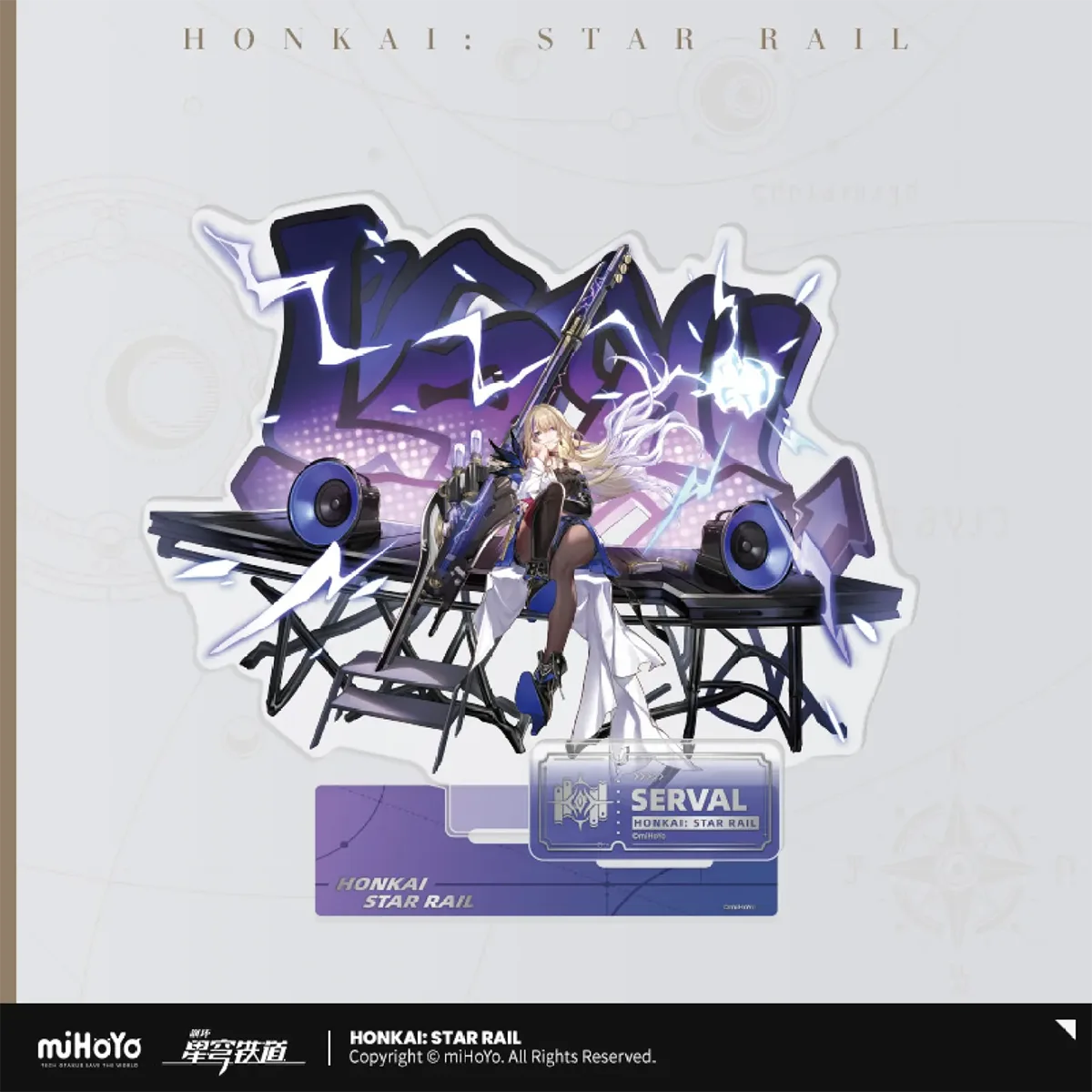 Honkai: Star Rail Character Acrylic Stand "The Erudition"-Serval-miHoYo-Ace Cards & Collectibles