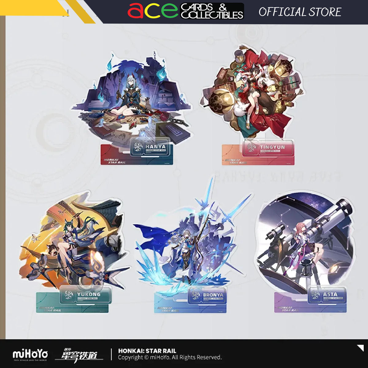 Honkai: Star Rail Character Acrylic Stand &quot;The Harmony&quot;-Hanya-miHoYo-Ace Cards &amp; Collectibles