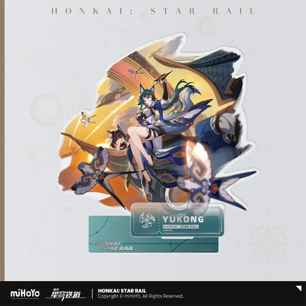 Honkai: Star Rail Character Acrylic Stand &quot;The Harmony&quot;-Yukong-miHoYo-Ace Cards &amp; Collectibles