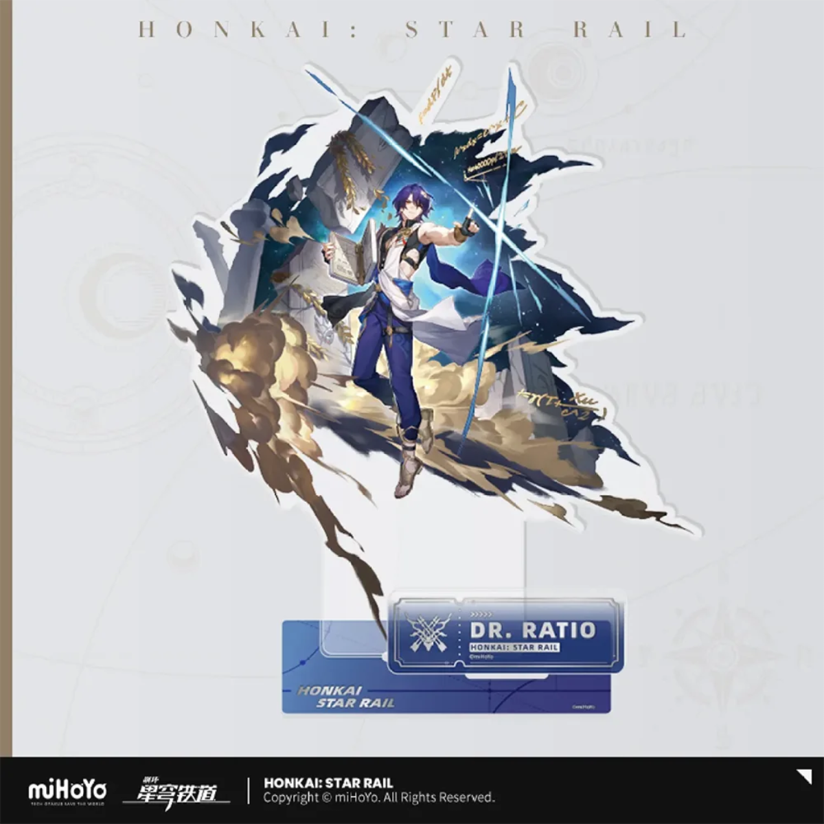 Honkai: Star Rail Character Acrylic Stand "The Hunt"-Dr. Ratio-miHoYo-Ace Cards & Collectibles