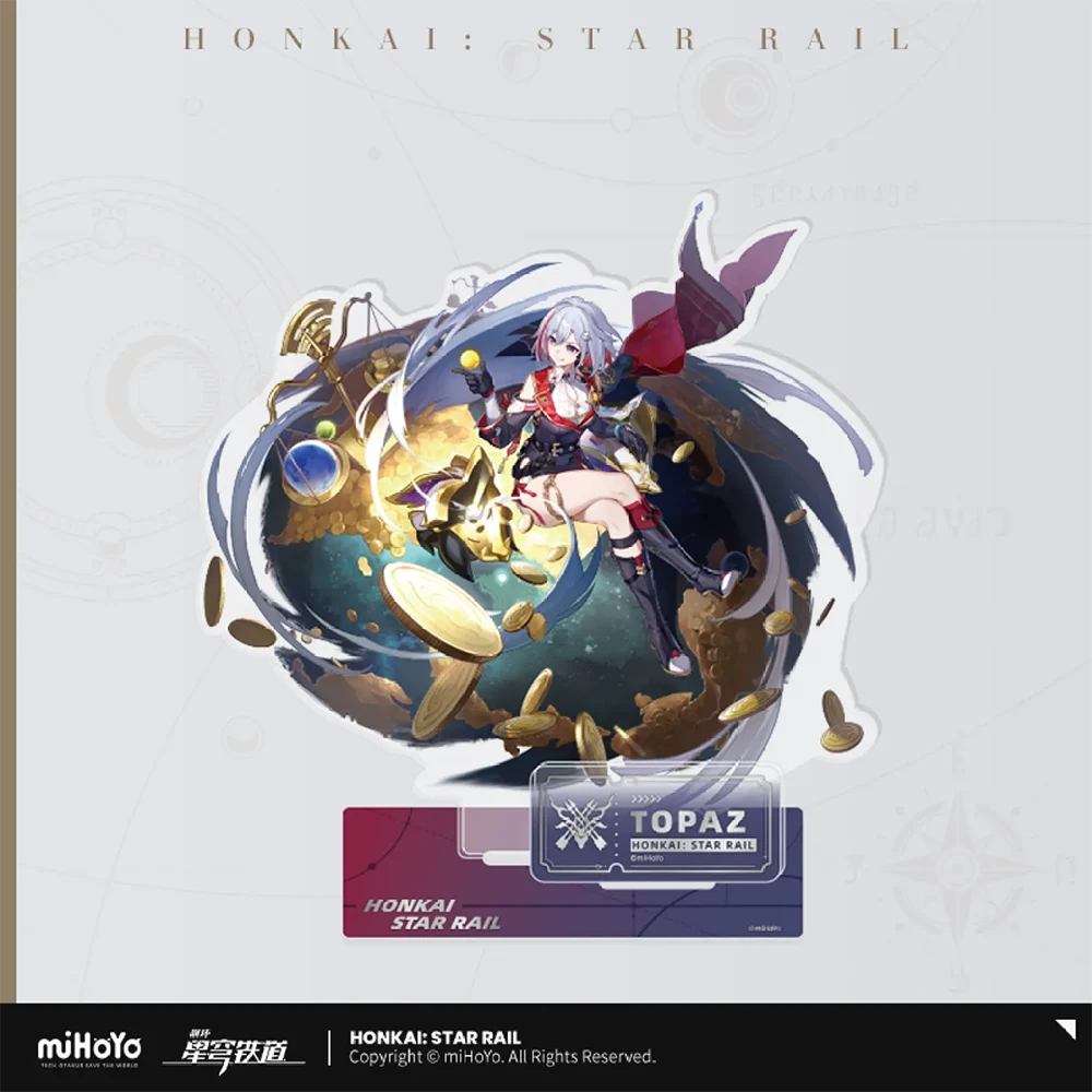Honkai: Star Rail Character Acrylic Stand "The Hunt"-Topaz-miHoYo-Ace Cards & Collectibles