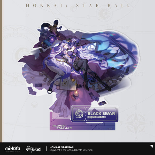 Honkai: Star Rail Character Acrylic Stand &quot;The Nihility&quot;-Black Swan-miHoYo-Ace Cards &amp; Collectibles