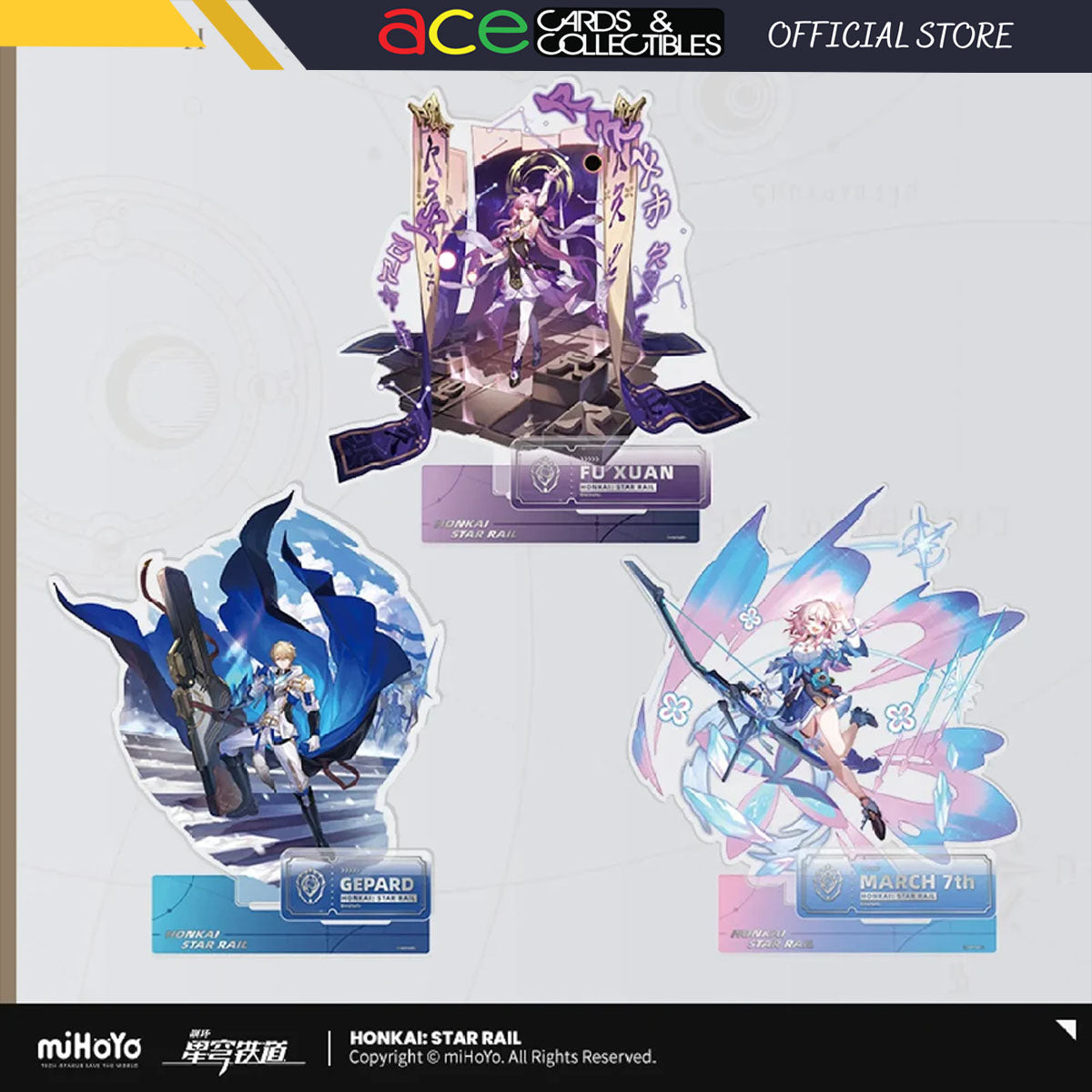 Honkai: Star Rail Character Acrylic Stand &quot;The Preservation&quot;-Fu Xuan-miHoYo-Ace Cards &amp; Collectibles