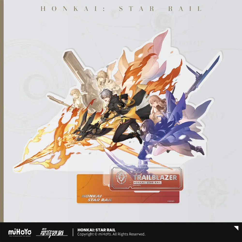 Honkai: Star Rail Character Acrylic Stand &quot;The Preservation&quot;-Trailblazer/M-miHoYo-Ace Cards &amp; Collectibles