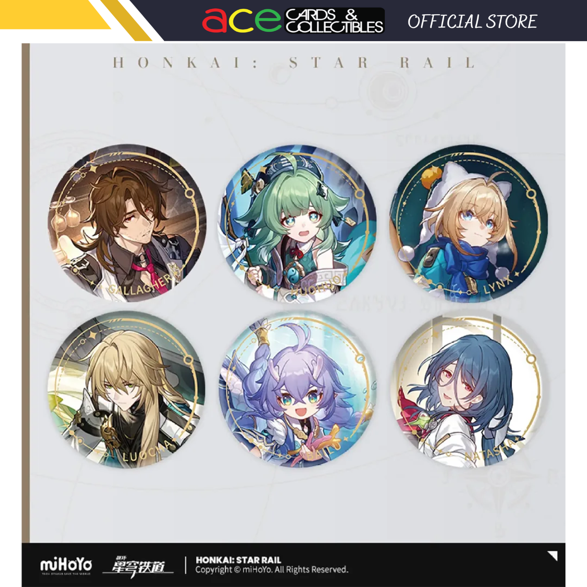 Honkai: Star Rail Character Badge "The Abundance"-Gallagher-miHoYo-Ace Cards & Collectibles