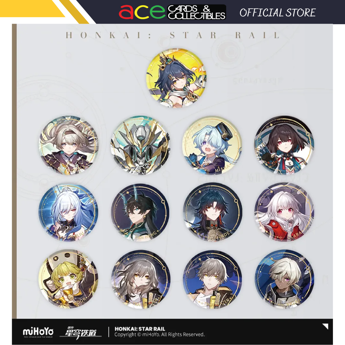 Honkai: Star Rail Character Badge "The Destruction"-Blade-miHoYo-Ace Cards & Collectibles