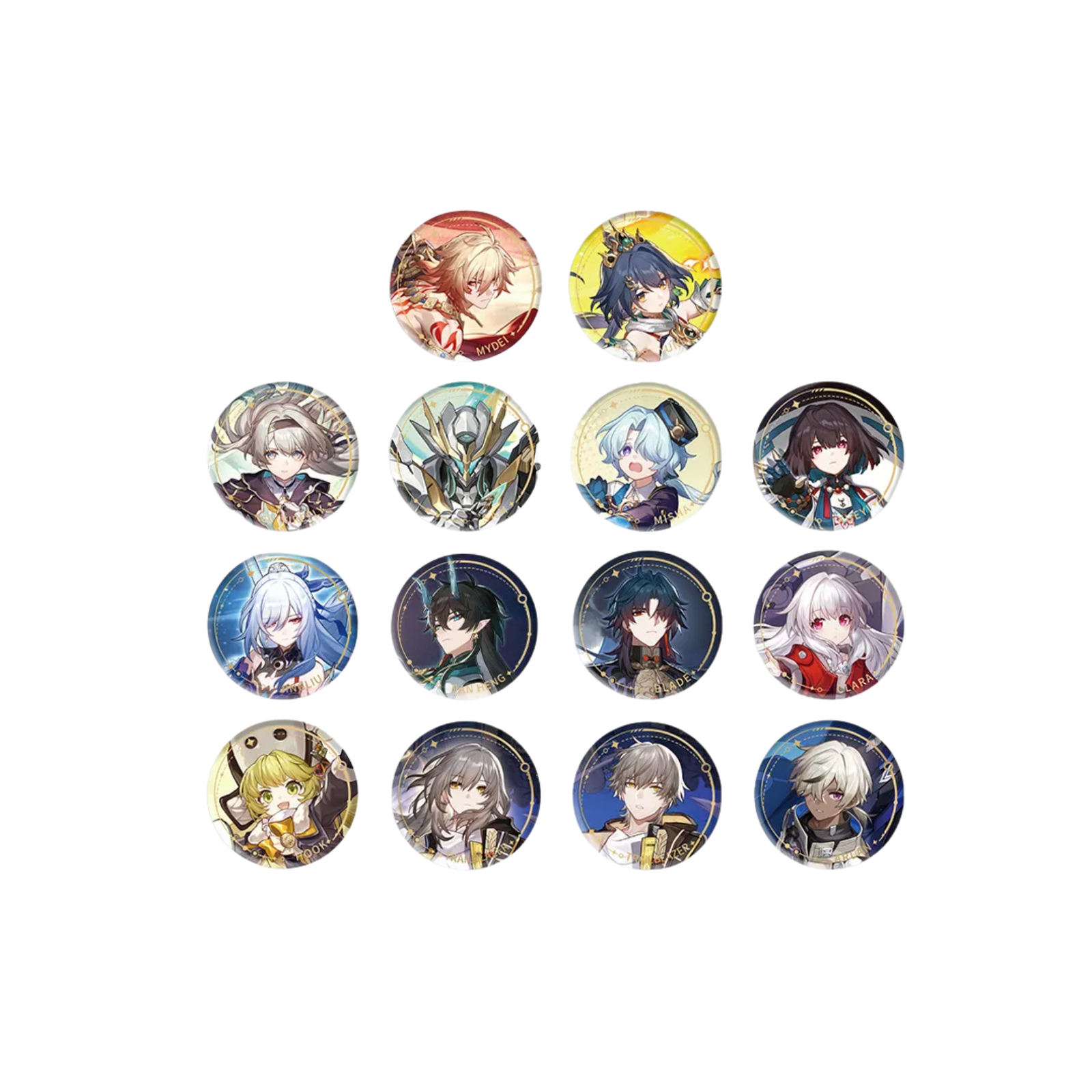 Honkai: Star Rail Character Badge "The Destruction"-Blade-miHoYo-Ace Cards & Collectibles