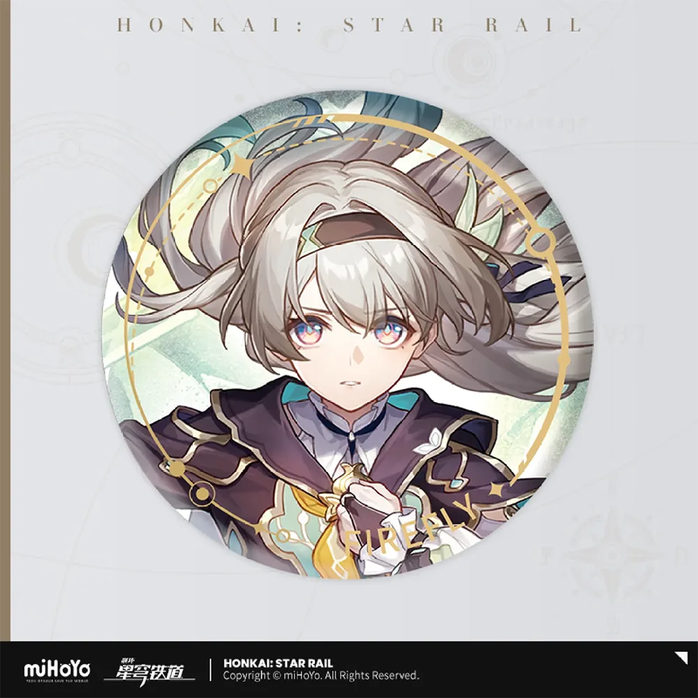 Honkai: Star Rail Character Badge &quot;The Destruction&quot;-Firefly-miHoYo-Ace Cards &amp; Collectibles