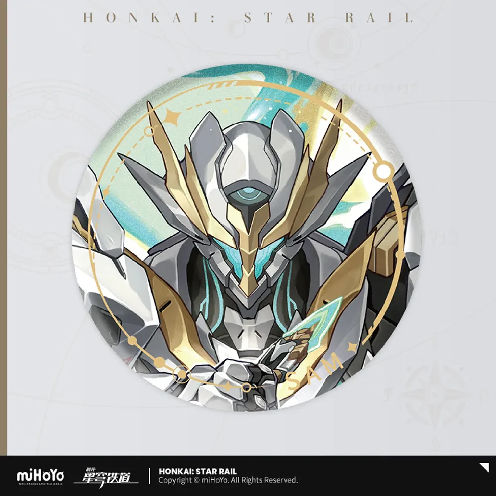 Honkai: Star Rail Character Badge &quot;The Destruction&quot;-Sam-miHoYo-Ace Cards &amp; Collectibles