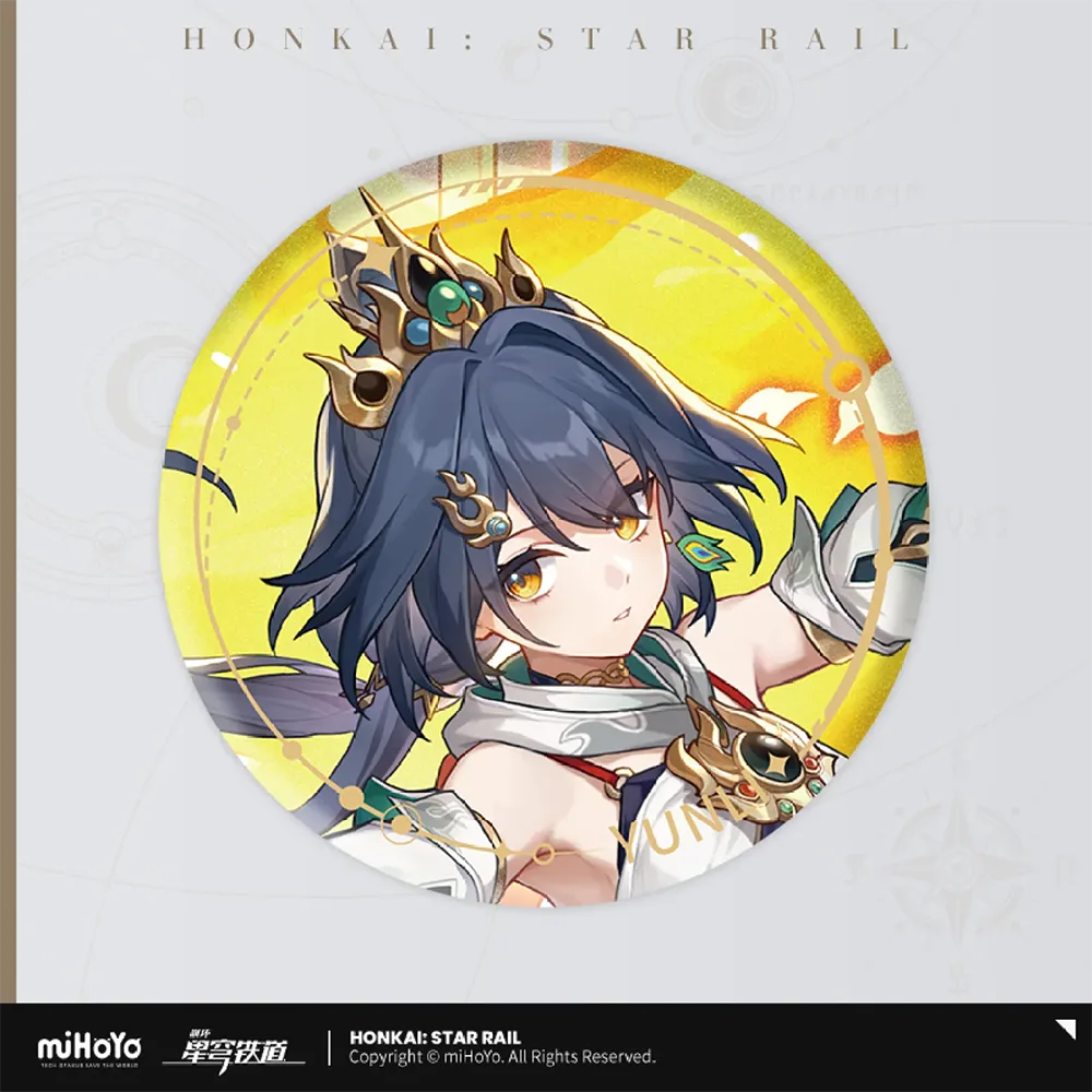 Honkai: Star Rail Character Badge &quot;The Destruction&quot;-Yunli-miHoYo-Ace Cards &amp; Collectibles