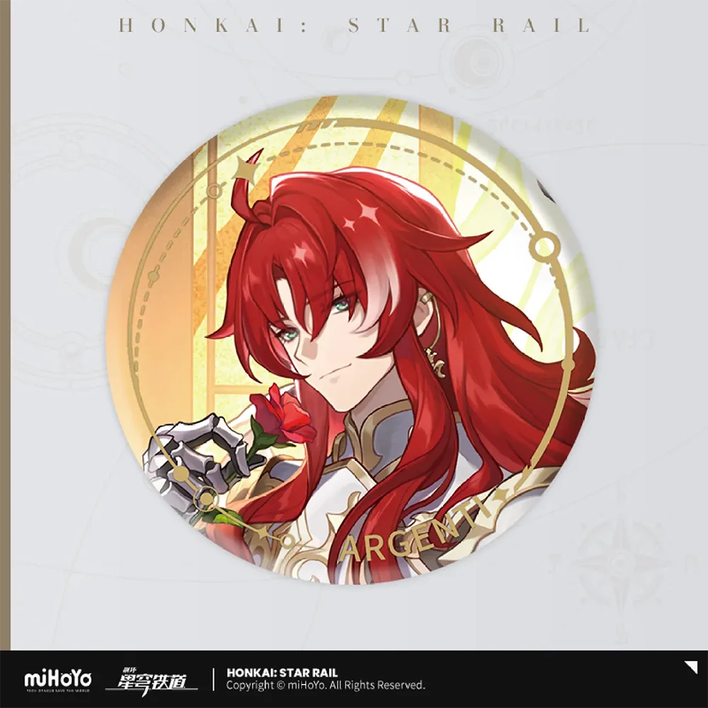 Honkai: Star Rail Character Badge "The Erudition"-Argenti-miHoYo-Ace Cards & Collectibles