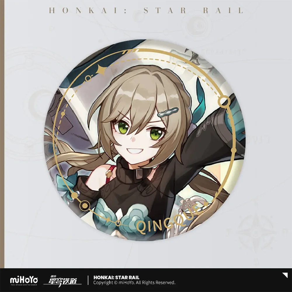 Honkai: Star Rail Character Badge "The Erudition"-Argenti-miHoYo-Ace Cards & Collectibles