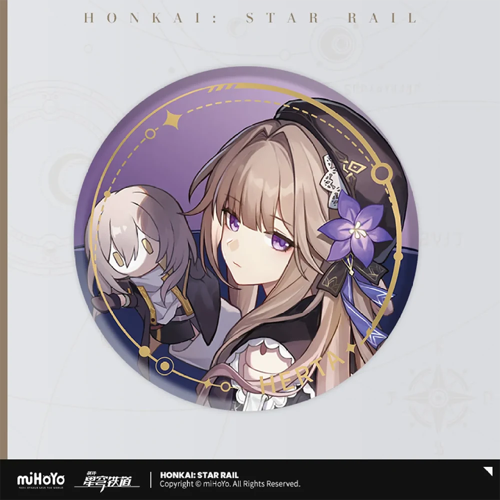 Honkai: Star Rail Character Badge "The Erudition"-Argenti-miHoYo-Ace Cards & Collectibles
