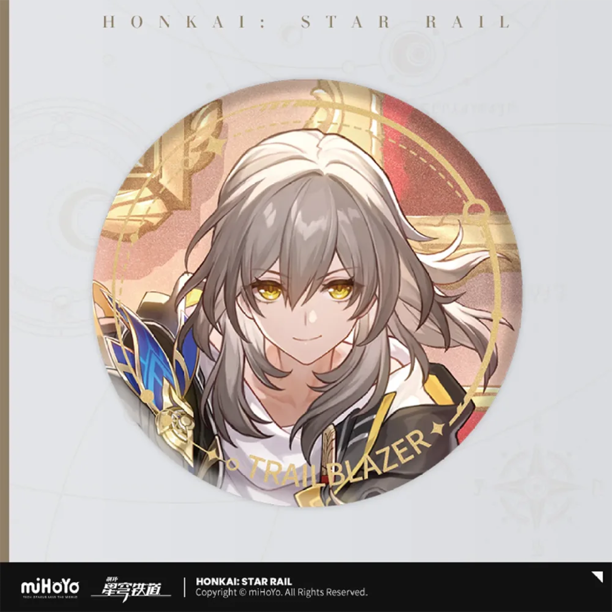 Honkai: Star Rail Character Badge &quot;The Harmony&quot;-Stelle Trailblazer-miHoYo-Ace Cards &amp; Collectibles