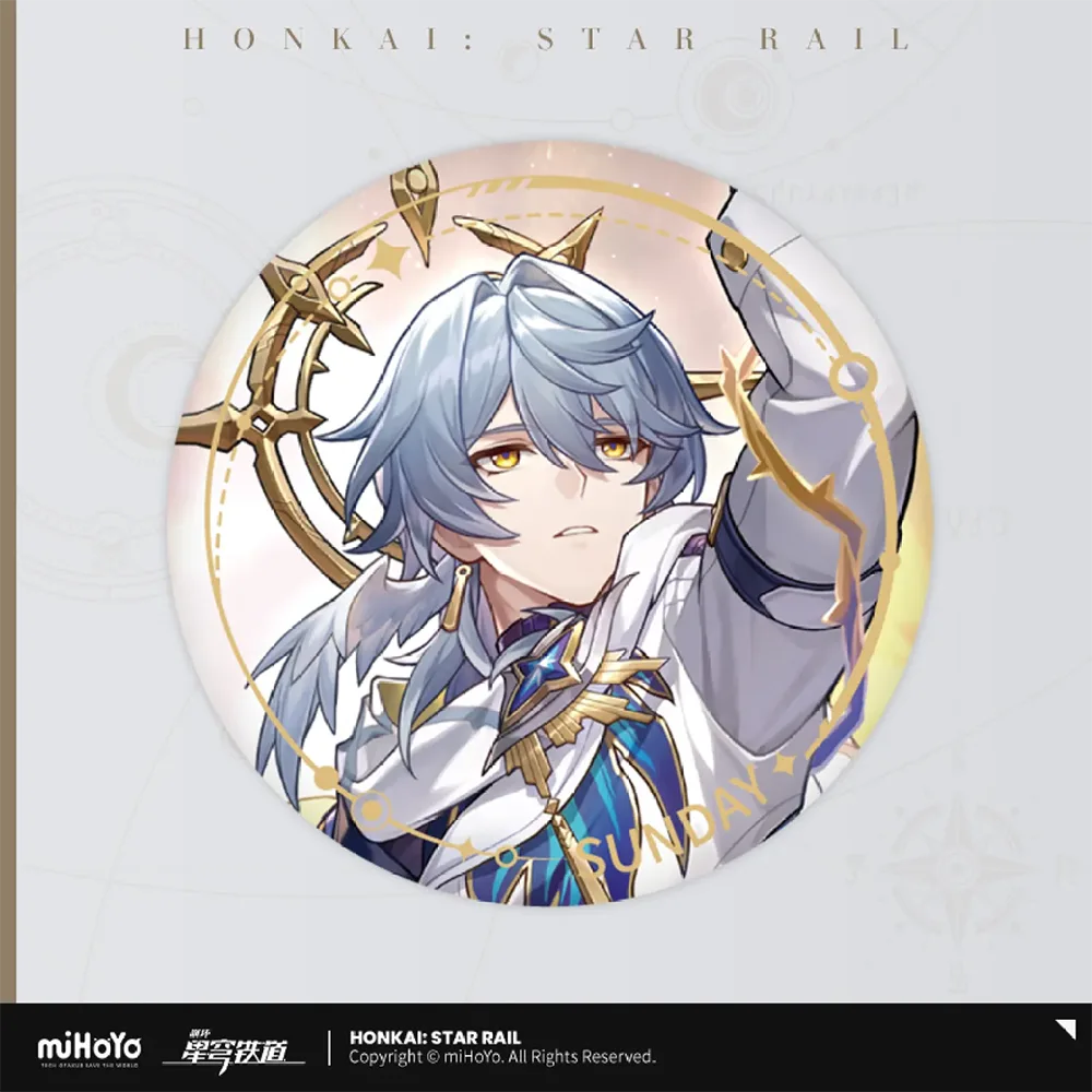 Honkai: Star Rail Character Badge &quot;The Harmony&quot;-Sunday-miHoYo-Ace Cards &amp; Collectibles