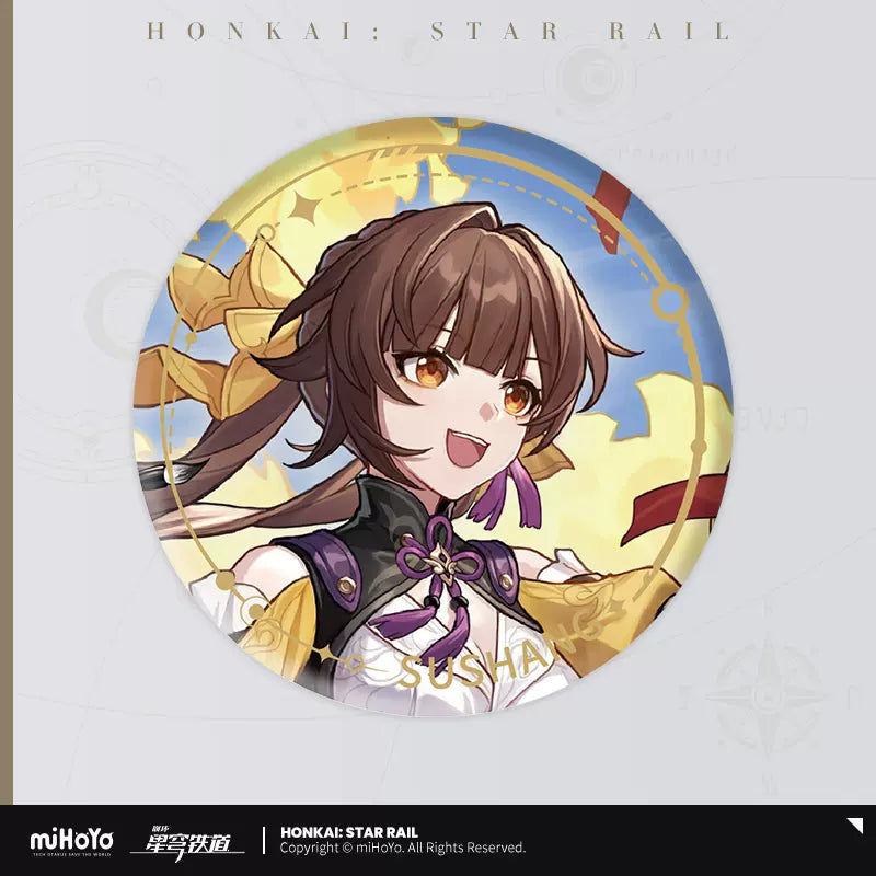 Honkai: Star Rail Character Badge &quot;The Hunt Path&quot;-Sushang-miHoYo-Ace Cards &amp; Collectibles