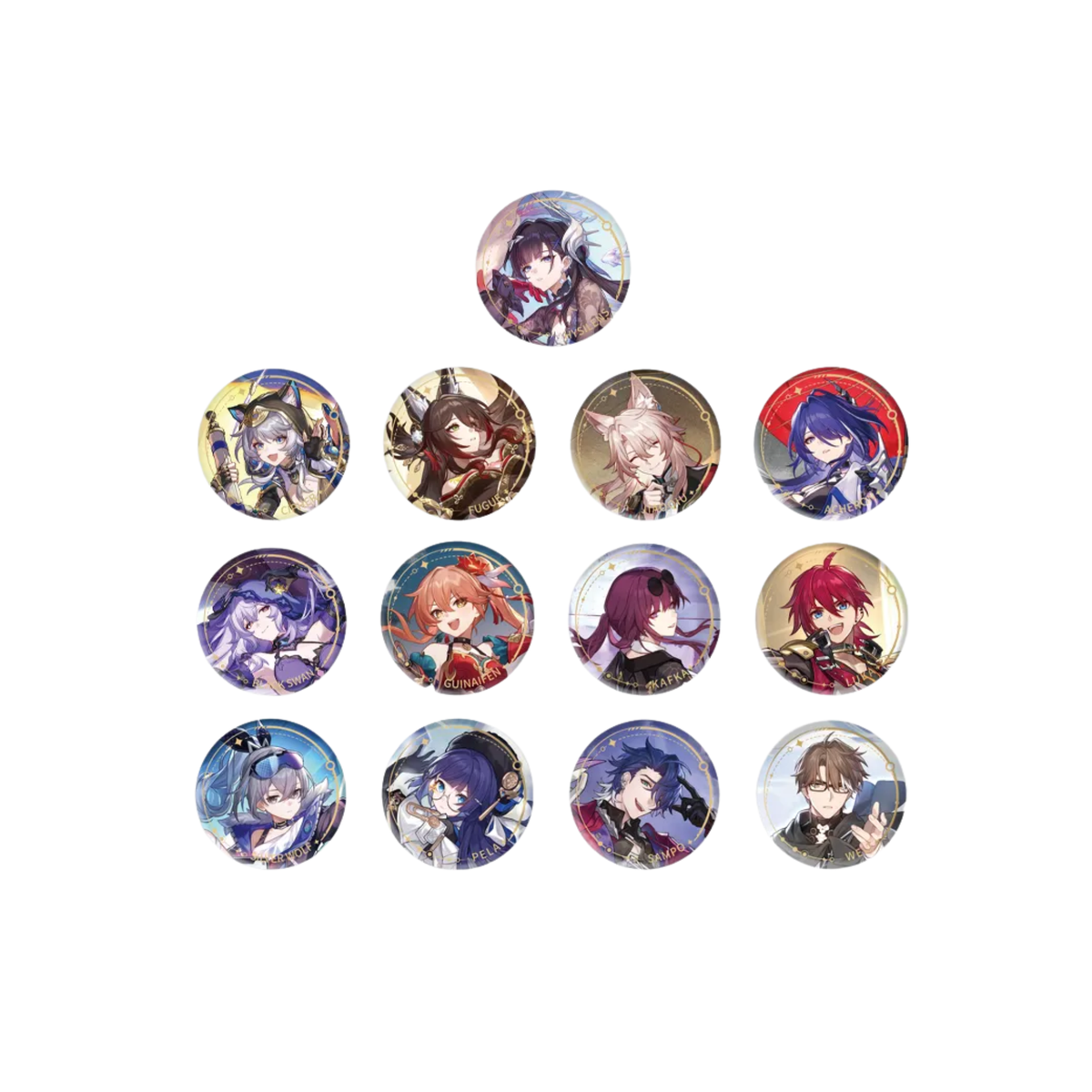 Honkai: Star Rail Character Badge "The Nihility"-Guinaifen-miHoYo-Ace Cards & Collectibles