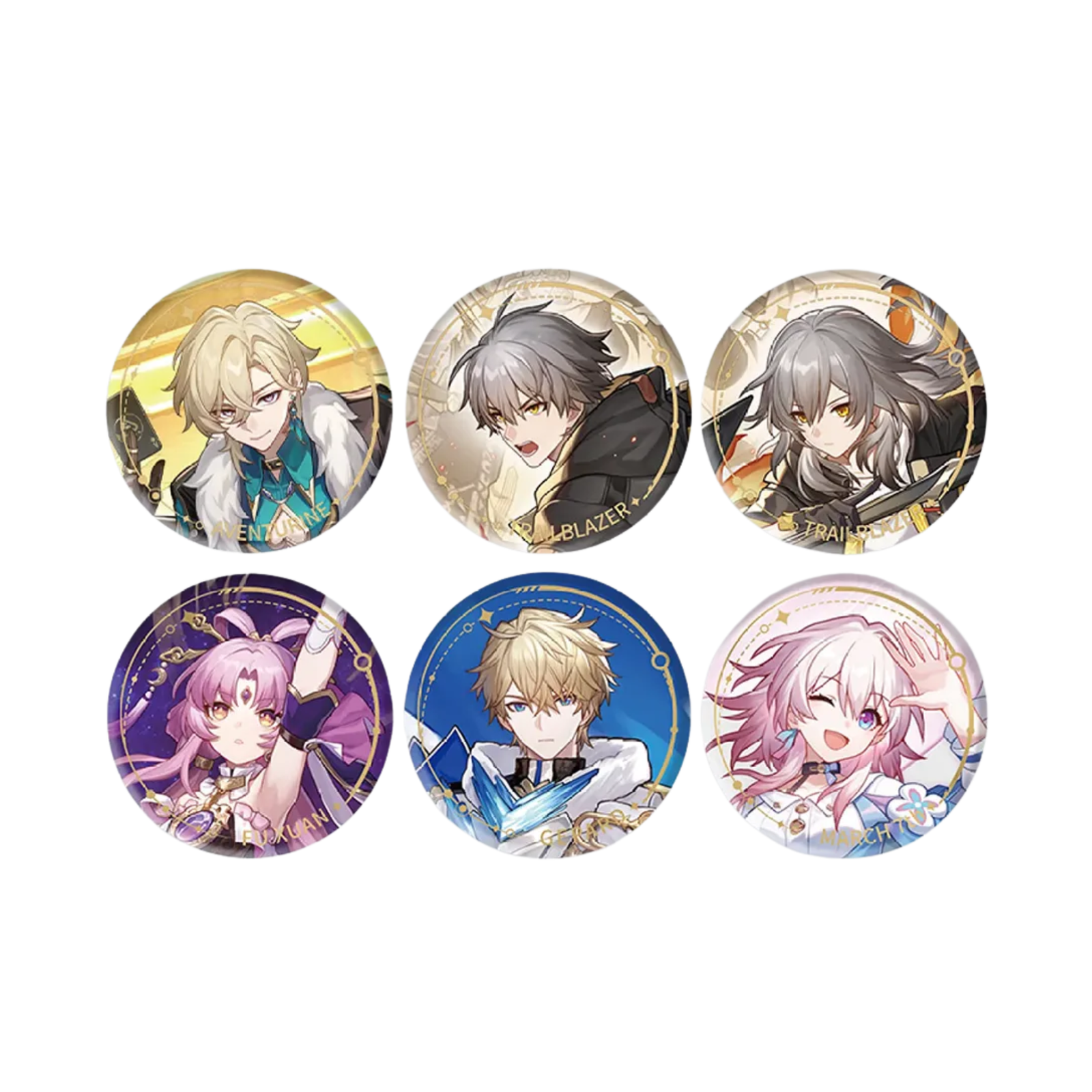 Honkai: Star Rail Character Badge "The Preservation"-Fu Xuan-miHoYo-Ace Cards & Collectibles